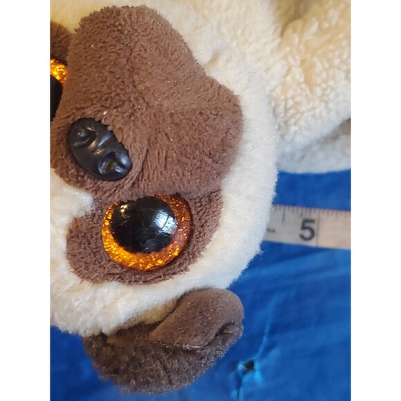 Velve Ty Rufus The Pug Stuffed Animal Puppy Dog Plush Toy Glitter Eyes 2016 - Picture 13 of 15